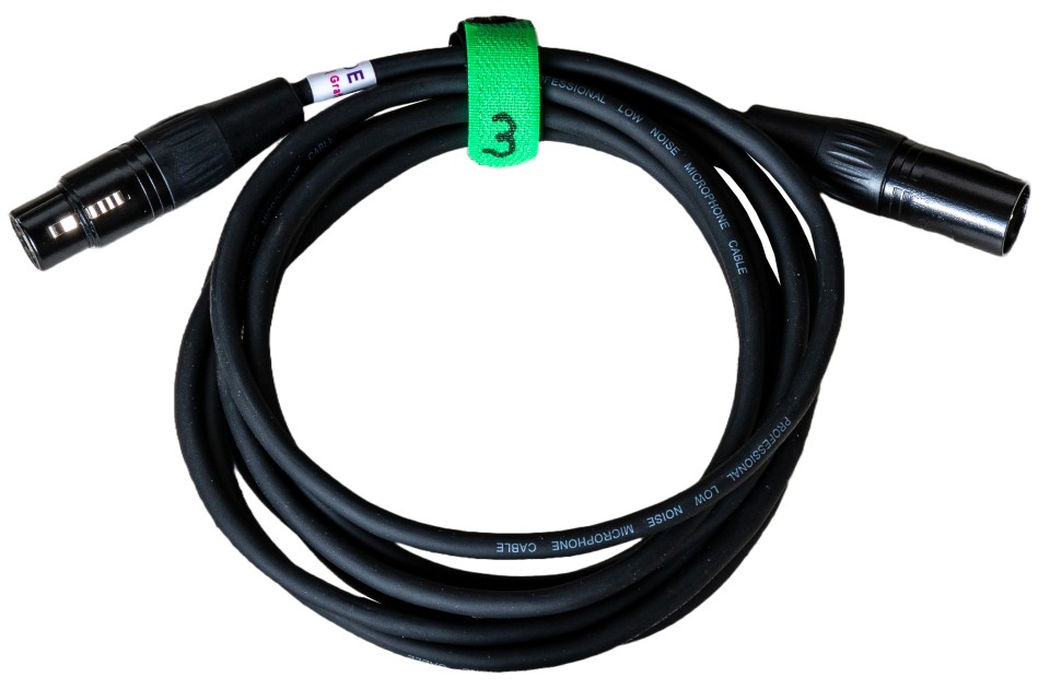 Verleih XLR Kabel 3m