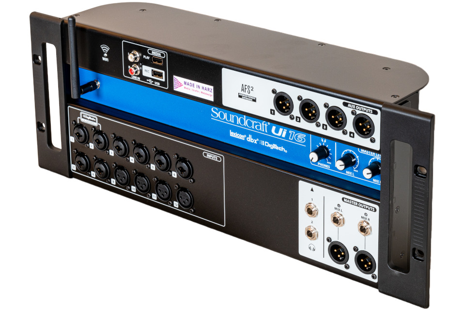 Verleih Soundcraft Iu16 Digital Mischpult Harz